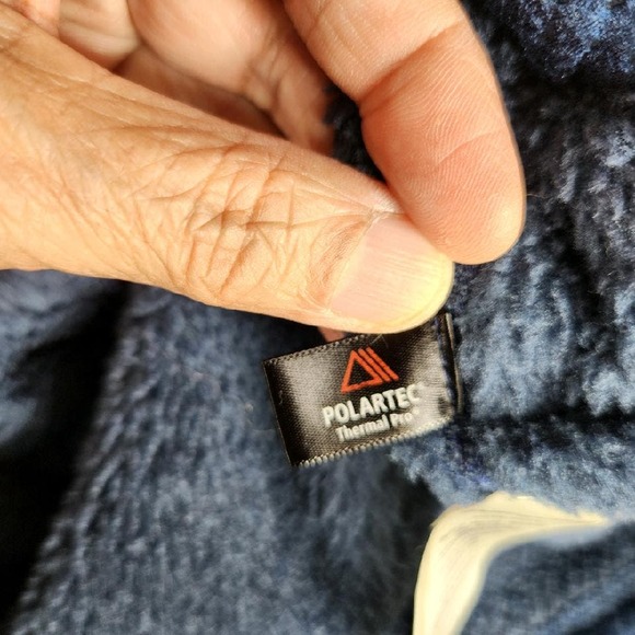 Patagonia‎ Re-Tool Snap-T Pullover Womens Small Navy Blue - Picture 10 of 13